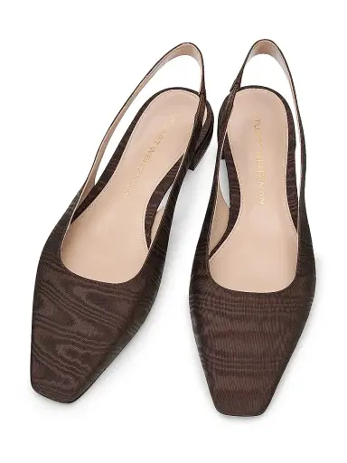 Stuart Weitzman Women's Stassi Slingback Flats - Cigar | Thumbnail 4 Stuart Weitzman Women's Stassi Slingback Flats - Cigar | Thumbnail 4