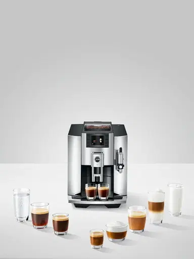 Jura E8 Coffee Maker - Chrome | Thumbnail 7 Jura E8 Coffee Maker - Chrome | Thumbnail 7