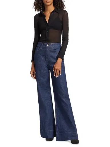 Triarchy Women's Ms. Onassis High-Rise Wide-Leg Jeans | Thumbnail 2 Triarchy Women's Ms. Onassis High-Rise Wide-Leg Jeans | Thumbnail 2