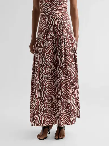 Proenza Schouler White Label Women's Nessa Poplin Maxi Skirt | Thumbnail 4 Proenza Schouler White Label Women's Nessa Poplin Maxi Skirt | Thumbnail 4