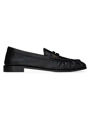 Saint Laurent Men's Le Loafers Supple in Leather - Black | Thumbnail 1 Saint Laurent Men's Le Loafers Supple in Leather - Black | Thumbnail 1