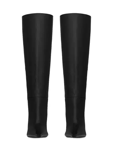Saint Laurent Women's Victoire Boots in Smooth Leather - Black | Thumbnail 3 Saint Laurent Women's Victoire Boots in Smooth Leather - Black | Thumbnail 3