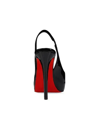 Christian Louboutin Women's Lady Fanny 120MM Leather Sandals - Black - Size 12 | Thumbnail 3 Christian Louboutin Women's Lady Fanny 120MM Leather Sandals - Black - Size 12 | Thumbnail 3