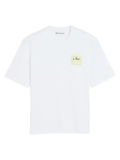 AMI Paris Men's Je T'Aime Cotton T-Shirt - Blanc | Thumbnail 1 AMI Paris Men's Je T'Aime Cotton T-Shirt - Blanc | Thumbnail 1