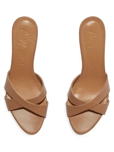 Aeyde Women's Vero Leather Mules - Hazelnut | Thumbnail 4 Aeyde Women's Vero Leather Mules - Hazelnut | Thumbnail 4