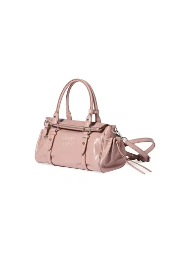 Miu Miu Women's Glossy Leather Top Handle Bag | Thumbnail 2 Miu Miu Women's Glossy Leather Top Handle Bag | Thumbnail 2