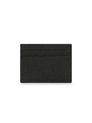 Dolce & Gabbana Men's Leather Card Holder - Nero | Thumbnail 3 Dolce & Gabbana Men's Leather Card Holder - Nero | Thumbnail 3