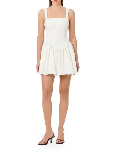 NICHOLAS Women's Vittoria Linen-Blend Minidress - | Thumbnail 2 NICHOLAS Women's Vittoria Linen-Blend Minidress - | Thumbnail 2