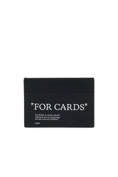 Off-White Quote Card Case | Thumbnail 1 Off-White Quote Card Case | Thumbnail 1