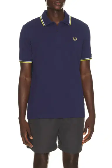 Fred Perry Twin Tipped Polo | Thumbnail 1 Fred Perry Twin Tipped Polo | Thumbnail 1