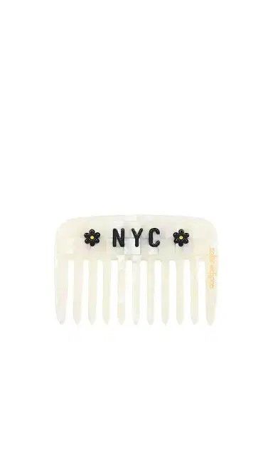 Solar Eclipse Hand-painted NYC Mosaic Pocket Comb | Thumbnail 1 Solar Eclipse Hand-painted NYC Mosaic Pocket Comb | Thumbnail 1