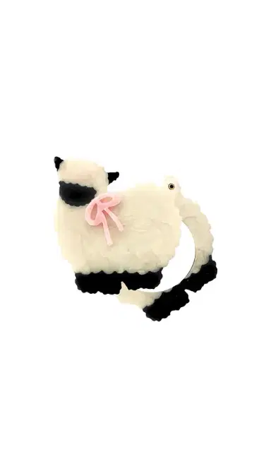 Solar Eclipse Hand-painted Sheep Compact Mirror | Thumbnail 1 Solar Eclipse Hand-painted Sheep Compact Mirror | Thumbnail 1