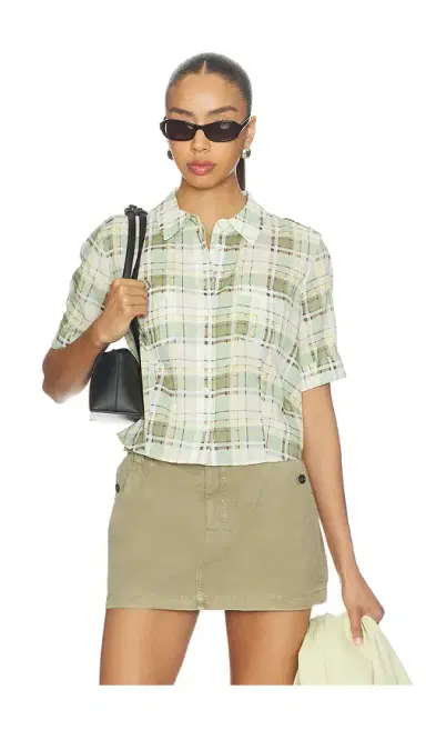 FRAME The Plaid Utility Shirt | Thumbnail 1 FRAME The Plaid Utility Shirt | Thumbnail 1
