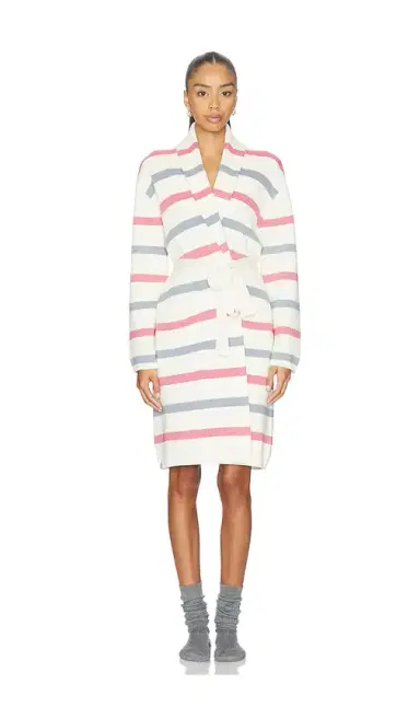Barefoot Dreams CozyChic Ultra Lite Stripe Robe | Thumbnail 1 Barefoot Dreams CozyChic Ultra Lite Stripe Robe | Thumbnail 1