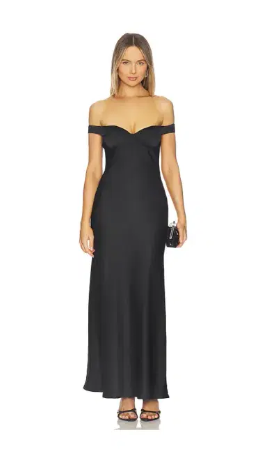 Runaway The Label Raphaella Off Shoulder Maxi Dress | Thumbnail 2 Runaway The Label Raphaella Off Shoulder Maxi Dress | Thumbnail 2