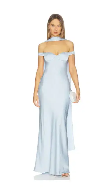 Runaway The Label Raphaella Off Shoulder Maxi Dress | Thumbnail 1 Runaway The Label Raphaella Off Shoulder Maxi Dress | Thumbnail 1