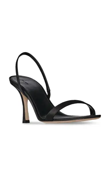 The Row Ella Satin Slingback Sandals | Thumbnail 3 The Row Ella Satin Slingback Sandals | Thumbnail 3