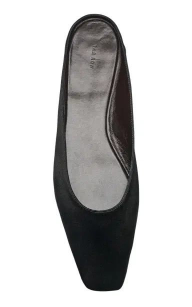 The Row June Satin Mules | Thumbnail 5 The Row June Satin Mules | Thumbnail 5