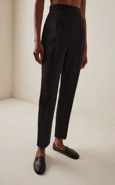 The Row Eranza High-Rise Tapered Pants | Thumbnail 3 The Row Eranza High-Rise Tapered Pants | Thumbnail 3