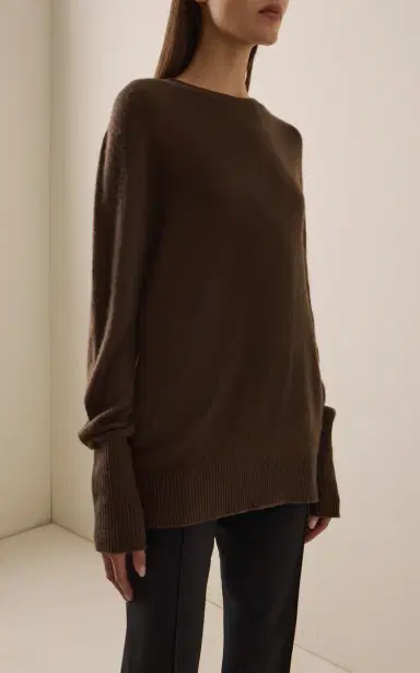 The Row Odelle Cashmere Sweater | Thumbnail 3 The Row Odelle Cashmere Sweater | Thumbnail 3