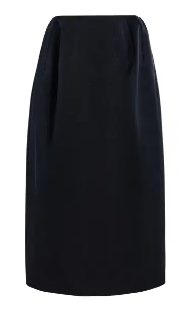 The Row Gamin Wool-Silk Midi Skirt | Thumbnail 6 The Row Gamin Wool-Silk Midi Skirt | Thumbnail 6