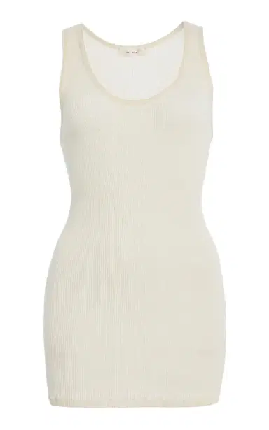 The Row Cendrea Ribbed Jersey Racerback Tank Top | Thumbnail 9 The Row Cendrea Ribbed Jersey Racerback Tank Top | Thumbnail 9