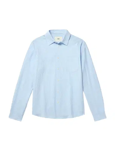 Folk Textured Cotton-Blend Shirt - Men | Thumbnail 1 Folk Textured Cotton-Blend Shirt - Men | Thumbnail 1