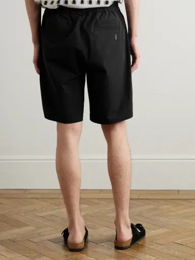 Folk Assembly Wide-Leg Cotton-Blend Seersucker Shorts - Men | Thumbnail 4 Folk Assembly Wide-Leg Cotton-Blend Seersucker Shorts - Men | Thumbnail 4