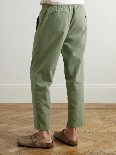 Folk Assembly Straight-Leg Cotton Drawstring Trousers - Men | Thumbnail 4 Folk Assembly Straight-Leg Cotton Drawstring Trousers - Men | Thumbnail 4