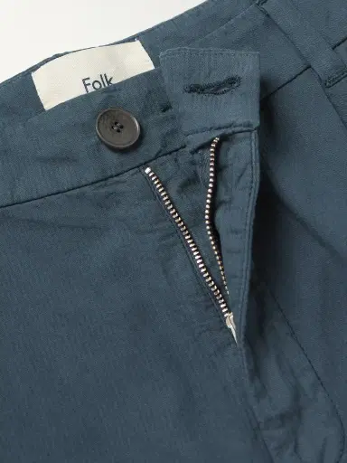 Folk Assembly Straight-Leg Pleated Striped Cotton Suit Trousers - Men | Thumbnail 6 Folk Assembly Straight-Leg Pleated Striped Cotton Suit Trousers - Men | Thumbnail 6