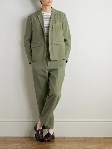 Folk Lunar Linen and Cotton-Blend Suit Jacket - Men | Thumbnail 2 Folk Lunar Linen and Cotton-Blend Suit Jacket - Men | Thumbnail 2