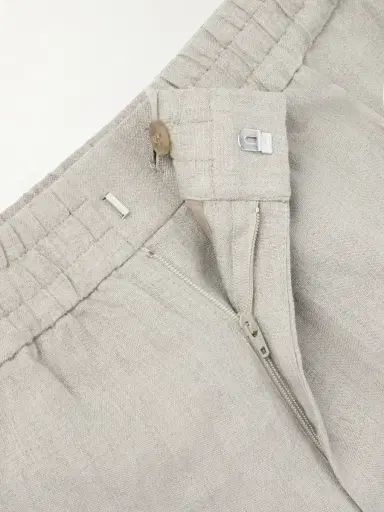 Sunspel Slim-Fit Straight-Leg Linen Trousers - Men | Thumbnail 6 Sunspel Slim-Fit Straight-Leg Linen Trousers - Men | Thumbnail 6
