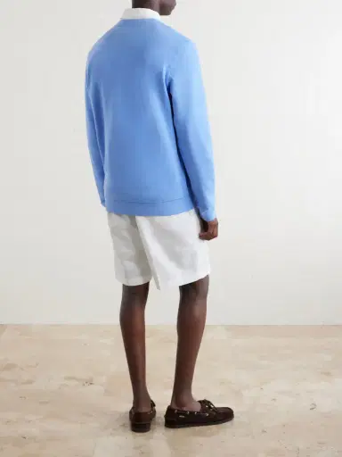 Sunspel Cotton-Jersey Sweatshirt - Men | Thumbnail 4 Sunspel Cotton-Jersey Sweatshirt - Men | Thumbnail 4