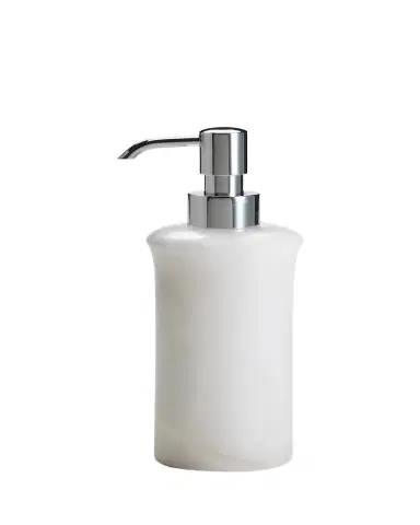 Labrazel Alisa Alabaster Pump Dispenser, White | Thumbnail 1 Labrazel Alisa Alabaster Pump Dispenser, White | Thumbnail 1