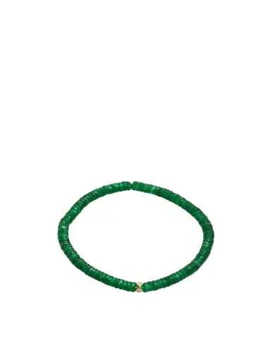 Sydney Evan 4mm Diamond Eternity Rondelle on Green Aventurine Wheel Bead Bracelet | Thumbnail 1 Sydney Evan 4mm Diamond Eternity Rondelle on Green Aventurine Wheel Bead Bracelet | Thumbnail 1