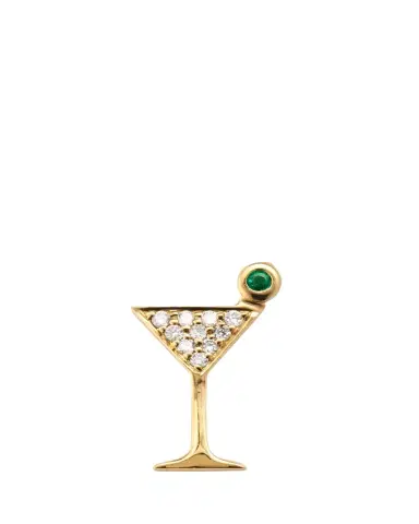 Sydney Evan 14K Yellow Gold Small Martini Glass Diamond Stud Earrings | Thumbnail 1 Sydney Evan 14K Yellow Gold Small Martini Glass Diamond Stud Earrings | Thumbnail 1