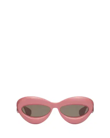 Loewe Inflated Pink Acetate Cat-Eye Sunglasses | Thumbnail 1 Loewe Inflated Pink Acetate Cat-Eye Sunglasses | Thumbnail 1