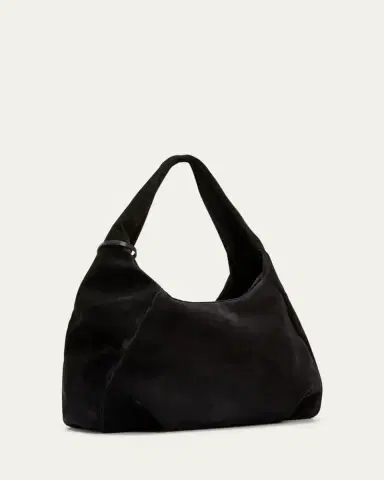 Stuart Weitzman The Moda Suede Hobo bAG | Thumbnail 3 Stuart Weitzman The Moda Suede Hobo bAG | Thumbnail 3