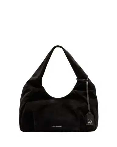 Stuart Weitzman The Moda Suede Hobo bAG | Thumbnail 1 Stuart Weitzman The Moda Suede Hobo bAG | Thumbnail 1