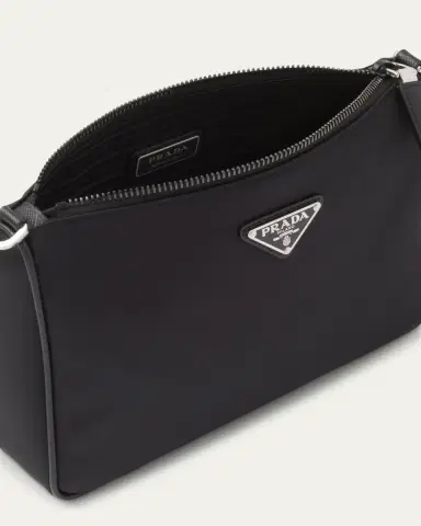 Prada Men's Nylon Crossbody Bag | Thumbnail 4 Prada Men's Nylon Crossbody Bag | Thumbnail 4