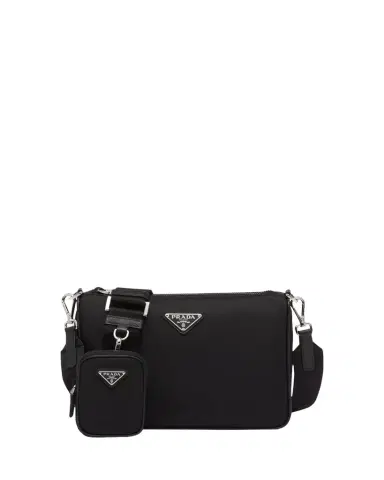 Prada Men's Nylon Crossbody Bag | Thumbnail 1 Prada Men's Nylon Crossbody Bag | Thumbnail 1