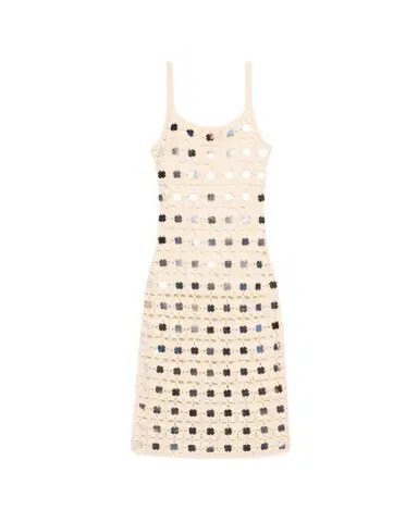Toccin Clementine Crochet Mirror Tank Midi Dress | Thumbnail 1 Toccin Clementine Crochet Mirror Tank Midi Dress | Thumbnail 1