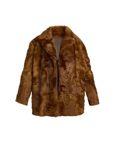 Valentino Garavani Lamb Shearling Open Coat | Thumbnail 1 Valentino Garavani Lamb Shearling Open Coat | Thumbnail 1