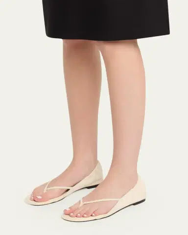 Jacquemus Les Infradit Leather Thong Sandals | Thumbnail 2 Jacquemus Les Infradit Leather Thong Sandals | Thumbnail 2