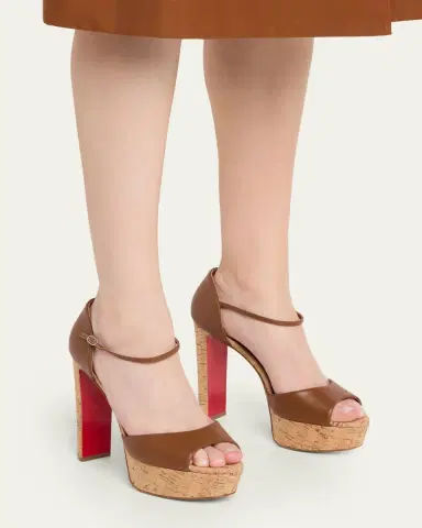 Christian Louboutin 130mm Sandaloo Leather Platform Sandals | Thumbnail 2 Christian Louboutin 130mm Sandaloo Leather Platform Sandals | Thumbnail 2