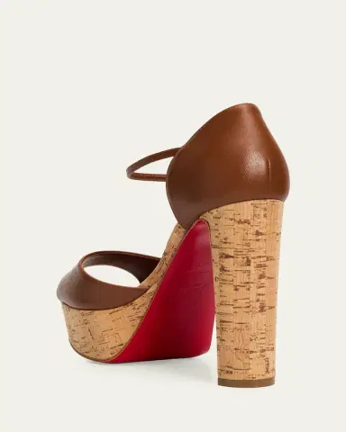 Christian Louboutin 130mm Sandaloo Leather Platform Sandals | Thumbnail 3 Christian Louboutin 130mm Sandaloo Leather Platform Sandals | Thumbnail 3