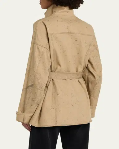 Nackiyé Canvas Cotton Cargo Coat | Thumbnail 3 Nackiyé Canvas Cotton Cargo Coat | Thumbnail 3