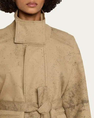 Nackiyé Canvas Cotton Cargo Coat | Thumbnail 5 Nackiyé Canvas Cotton Cargo Coat | Thumbnail 5