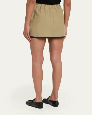 Nackiyé Canvas Cotton Mini Skirt | Thumbnail 3 Nackiyé Canvas Cotton Mini Skirt | Thumbnail 3