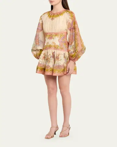 Zimmermann Indra Mini Dress | Thumbnail 4 Zimmermann Indra Mini Dress | Thumbnail 4